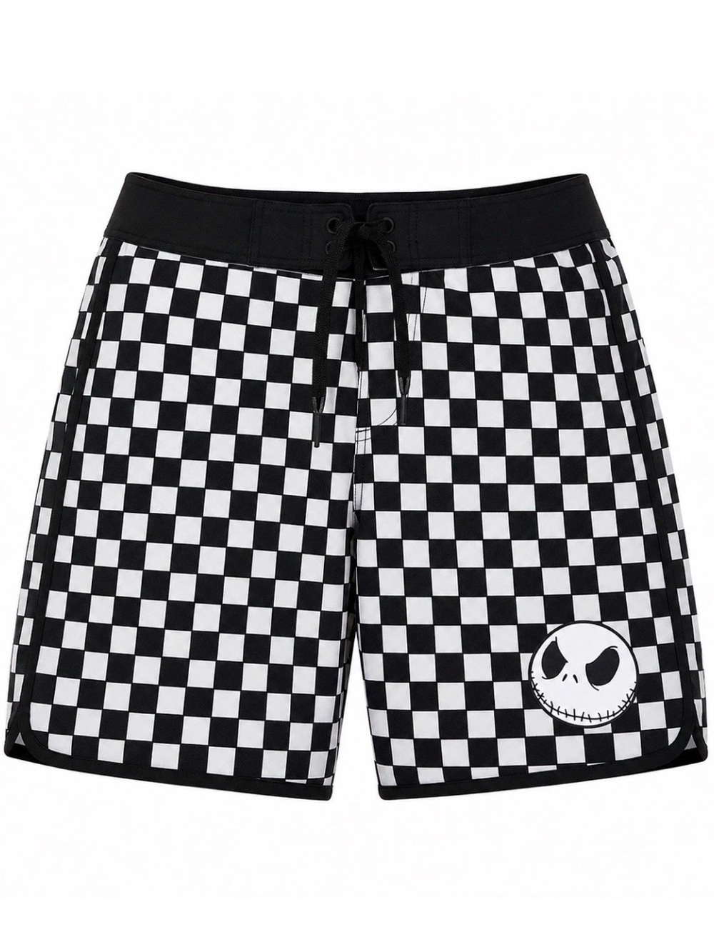 Disney Nightmare Before Christmas Jack Skellington Board Shorts Men’s M Checked